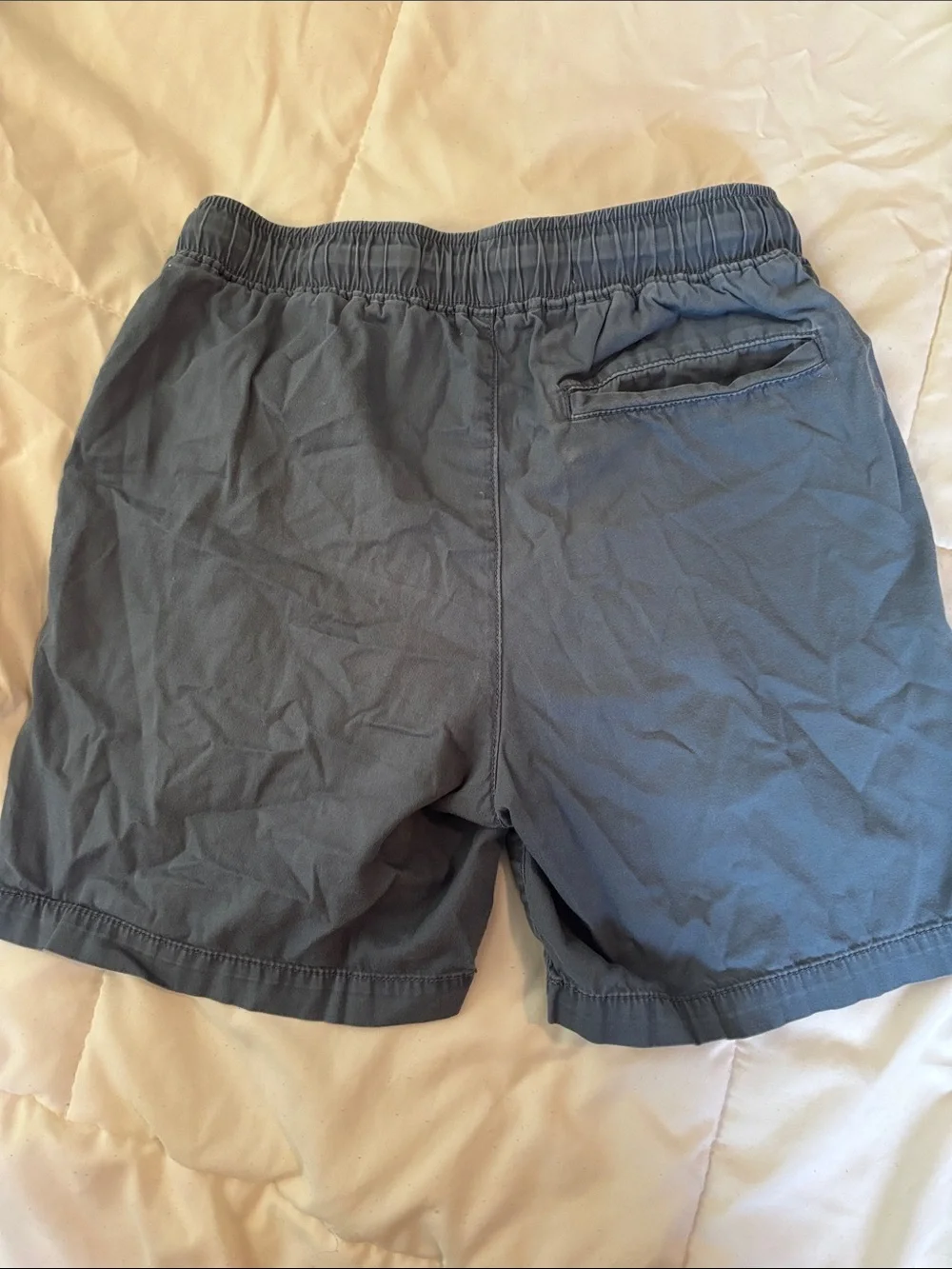 Old Navy Boys Slate Blue Drawstring Casual Shorts